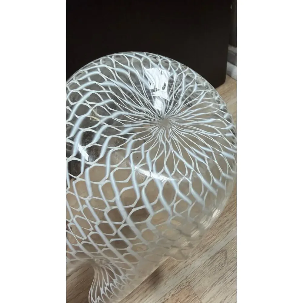Fulvio Bianconi/Paolo Venini for Murano  Large Fazzoletto Art Glass Vase